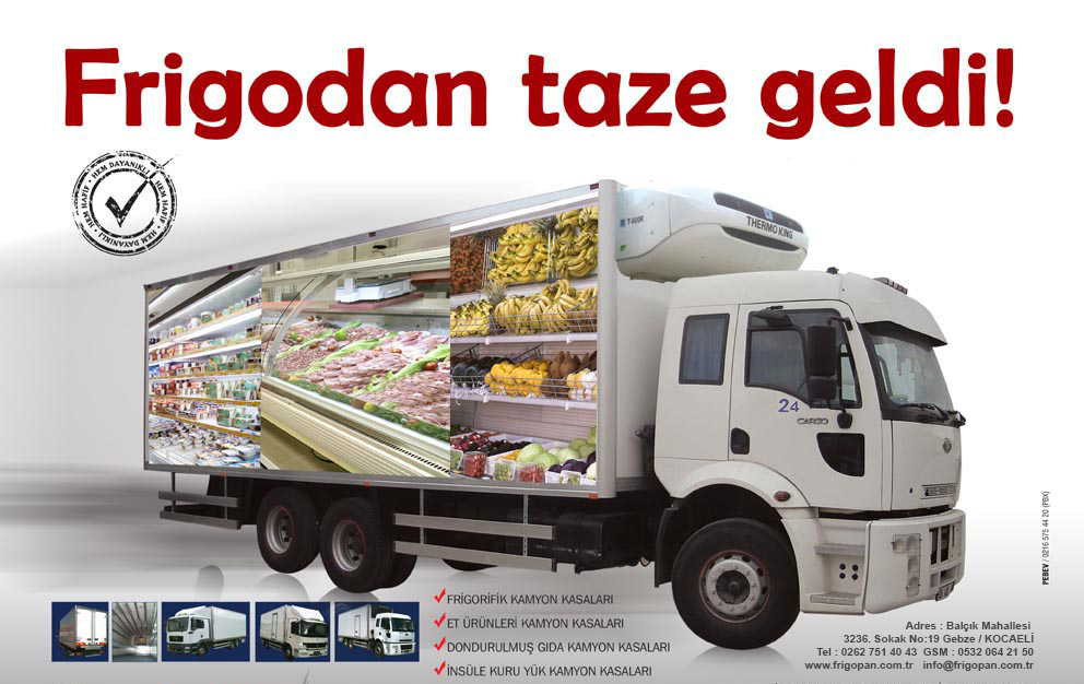 Frigo Kasa Sogutuculu Kasa Adr Li Kasa Adr Kasa Kamyon Kasasi Safkar